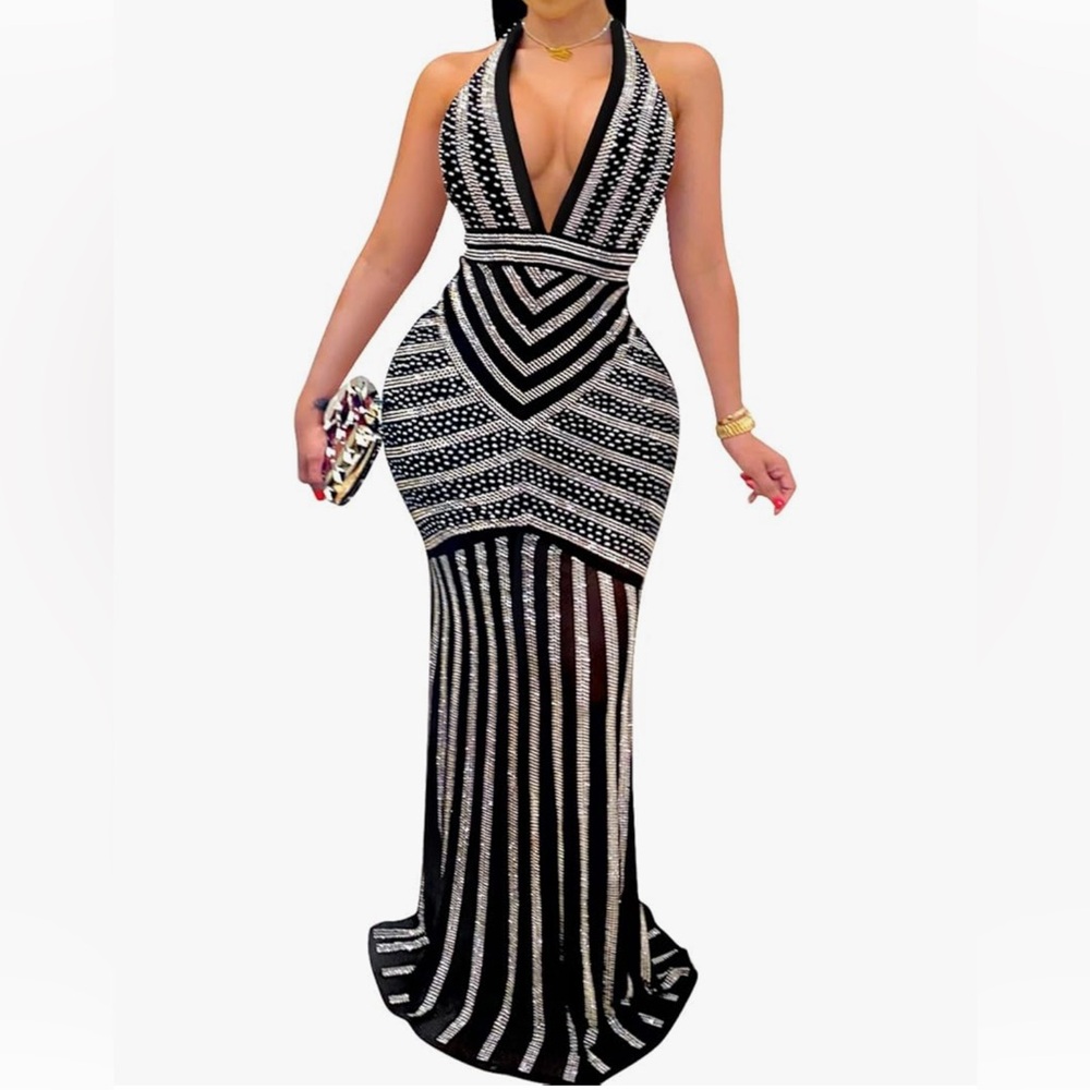 Women’s Sexy V dress worn once